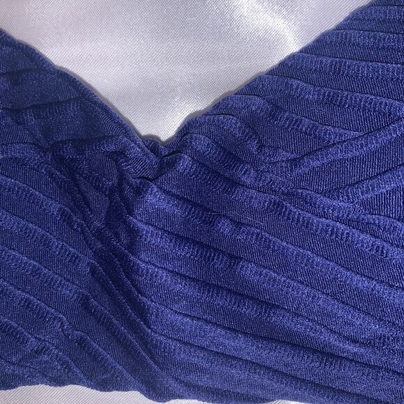 SEAFOLLY X REVOLVE Freshwater Bralette Bikini Top. 12. Blue‎ - Picture 6 of 9